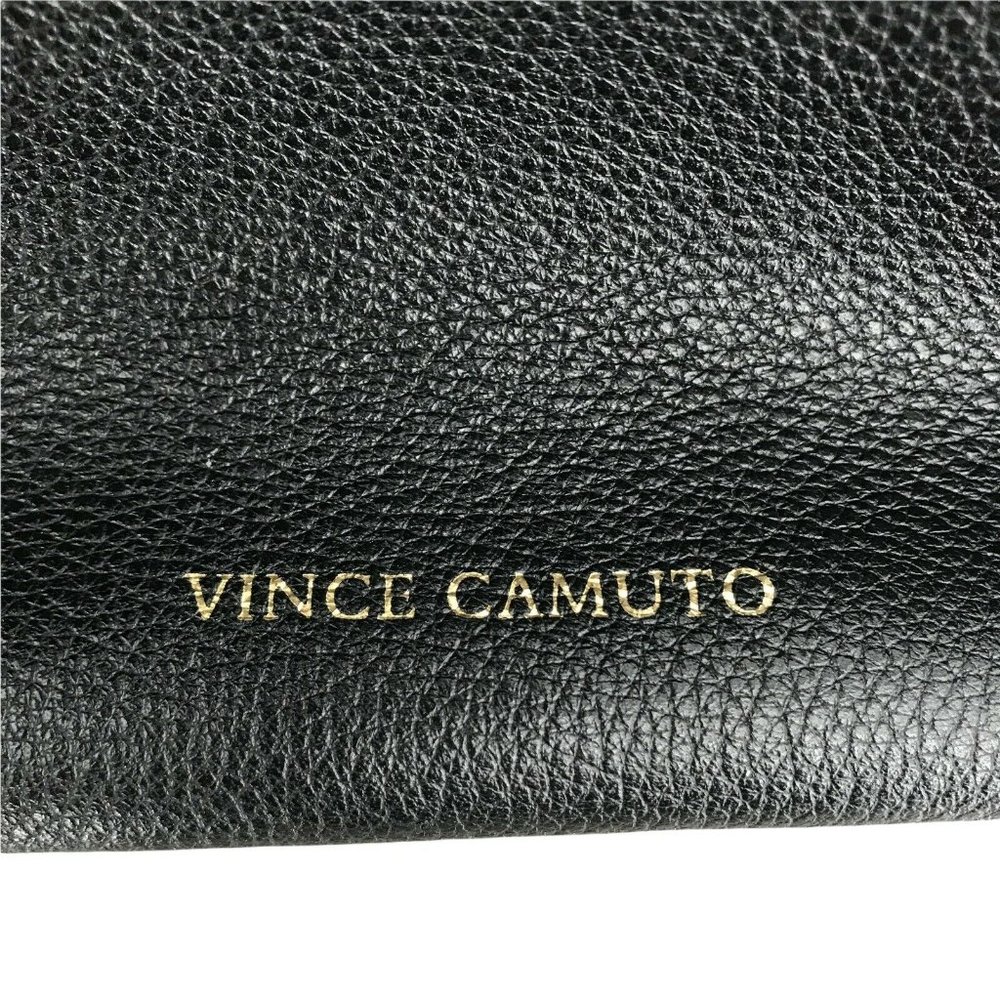 Vince Camuto Womens Black Soft Genuine Leather Top Handle Tote Handbag - Picture 9 of 12